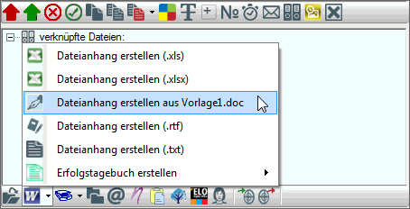 Dateianhang erstellen