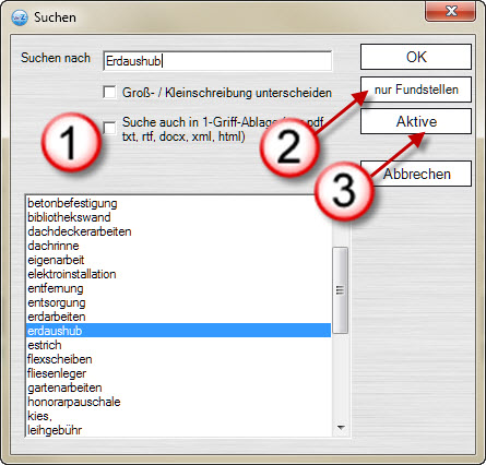 Suchfenster