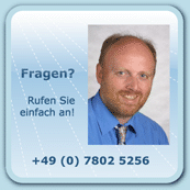 Bei Fragen einfach anrufen!